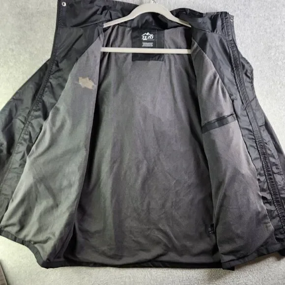 Tezo Ski Jacket Mens M Black Focus On Waterproof Windproof Durable Breathable - Picture 6 of 16